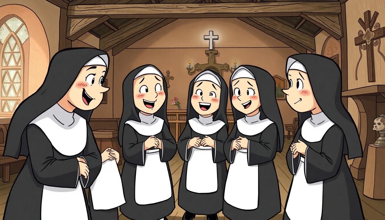 30 Hilarious Nun Jokes That'll Have You Rolling in the Holy Aisles 1 b4c6ae52 d28a 4263 94fe 7b461ebc5abeMaZf4ko7
