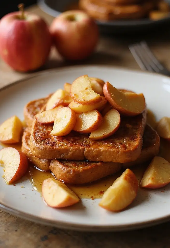 25 Different French Toast Recipes To Change Up Breakfast - 13. Caramelized Apple French Toast