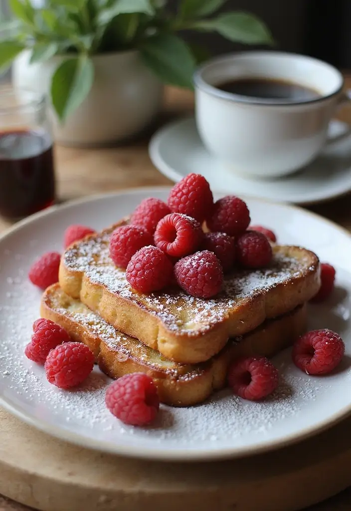 25 Different French Toast Recipes To Change Up Breakfast - 18. Raspberry Almond French Toast