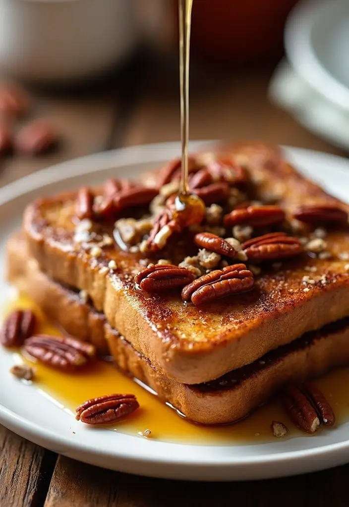 25 Different French Toast Recipes To Change Up Breakfast - 19. Maple Pecan French Toast
