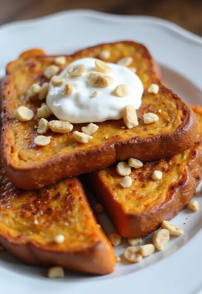 25 Different French Toast Recipes To Change Up Breakfast - 25. Sweet Potato French Toast
