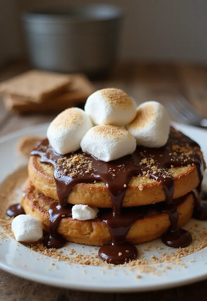 25 Different French Toast Recipes To Change Up Breakfast - 7. S'Mores French Toast