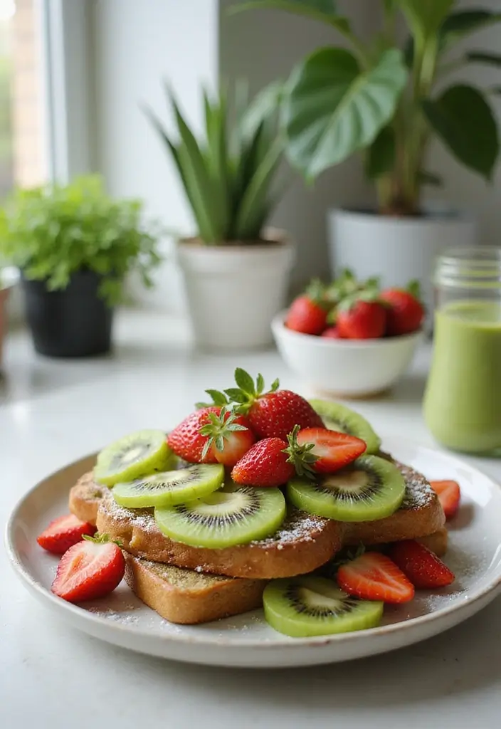 25 Different French Toast Recipes To Change Up Breakfast - 8. Matcha Green Tea French Toast