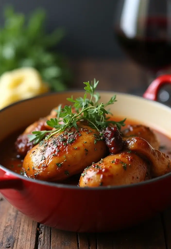 25 Easy French Recipes You Can Cook Tonight 2 25 Easy French Recipes You Can Cook Tonight - 2. Coq au Vin