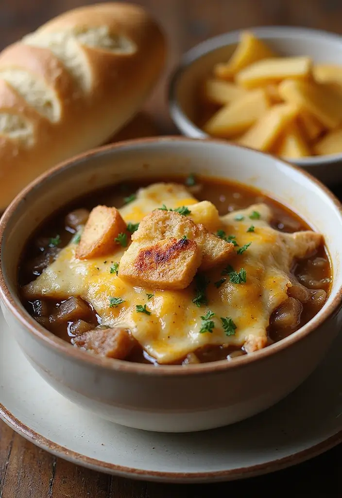 25 Easy French Recipes You Can Cook Tonight 4 25 Easy French Recipes You Can Cook Tonight - 4. French Onion Soup