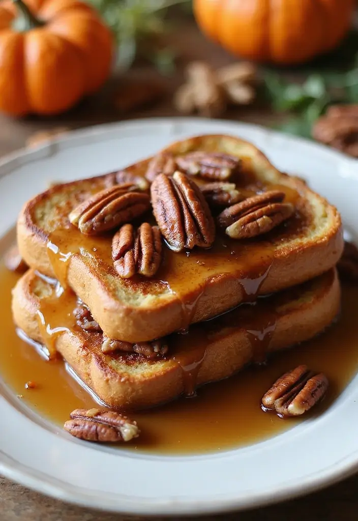 25 Fall French Toast Recipes Cozy Autumn Flavors 3 25 Fall French Toast Recipes Cozy Autumn Flavors - 3. Maple Pecan French Toast
