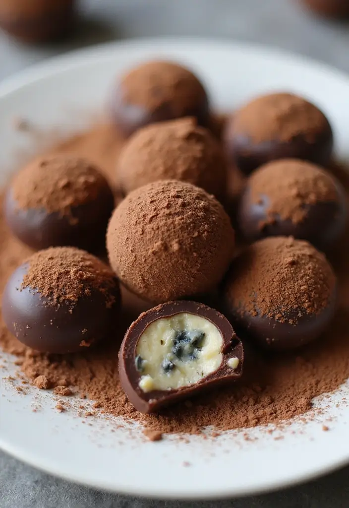 25 French Blue Cheese Recipes Bold And Savory 20 25 French Blue Cheese Recipes Bold And Savory - 20. Blue Cheese Chocolate Truffles