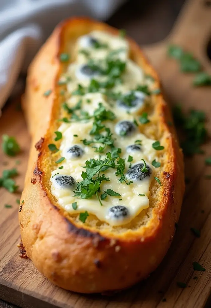 25 French Blue Cheese Recipes Bold And Savory 9 25 French Blue Cheese Recipes Bold And Savory - 9. Blue Cheese Garlic Bread
