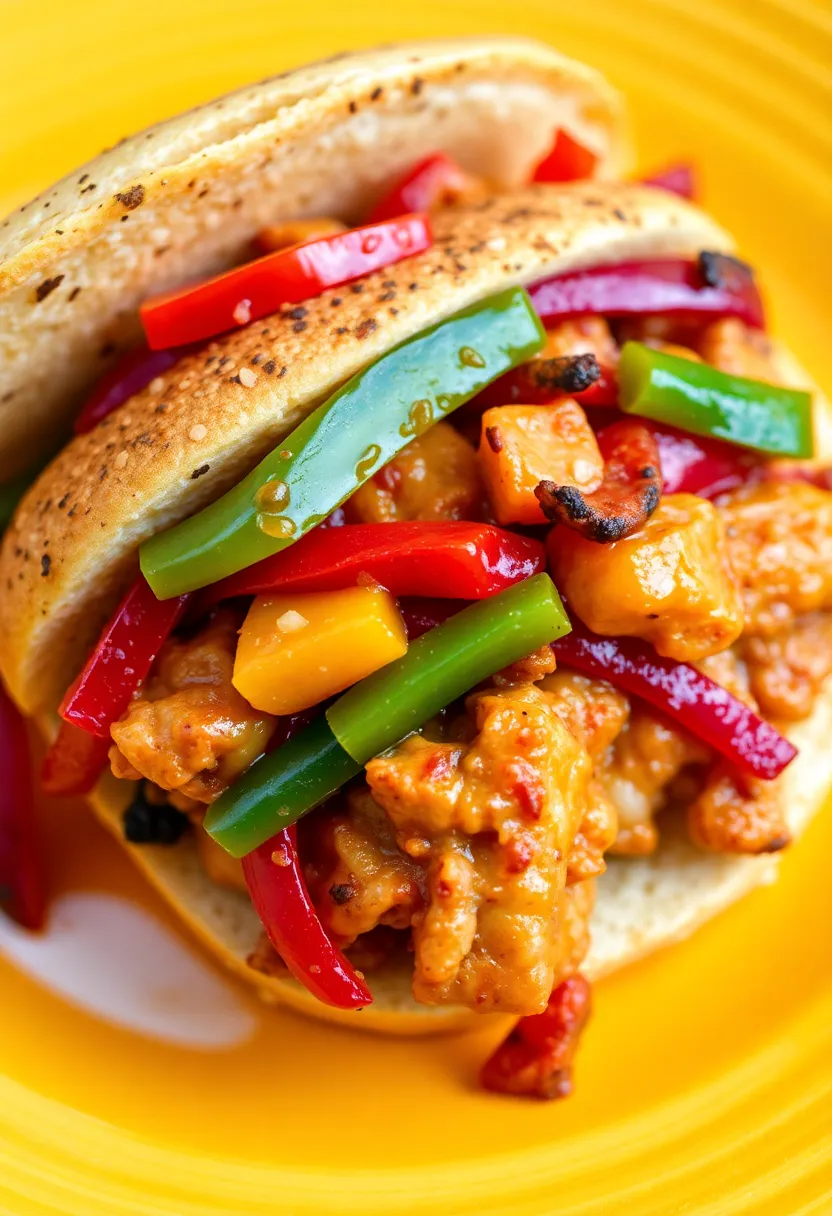 25 French Bread Sandwich Recipes For Lunch Or Dinner 13 25 French Bread Sandwich Recipes For Lunch Or Dinner - 13. Sweet & Spicy Fajita Chicken