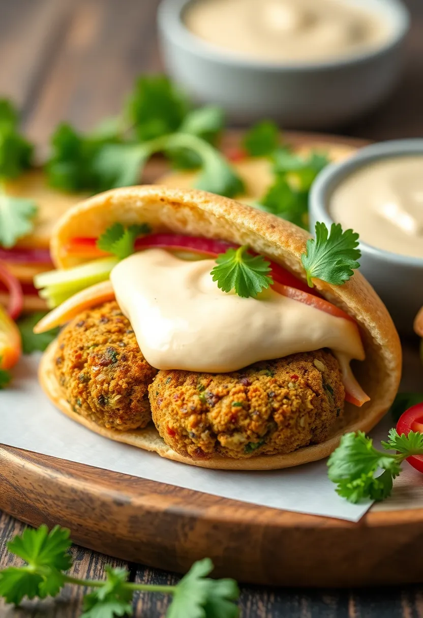 25 French Bread Sandwich Recipes For Lunch Or Dinner 16 25 French Bread Sandwich Recipes For Lunch Or Dinner - 16. Falafel Pita Masterpiece
