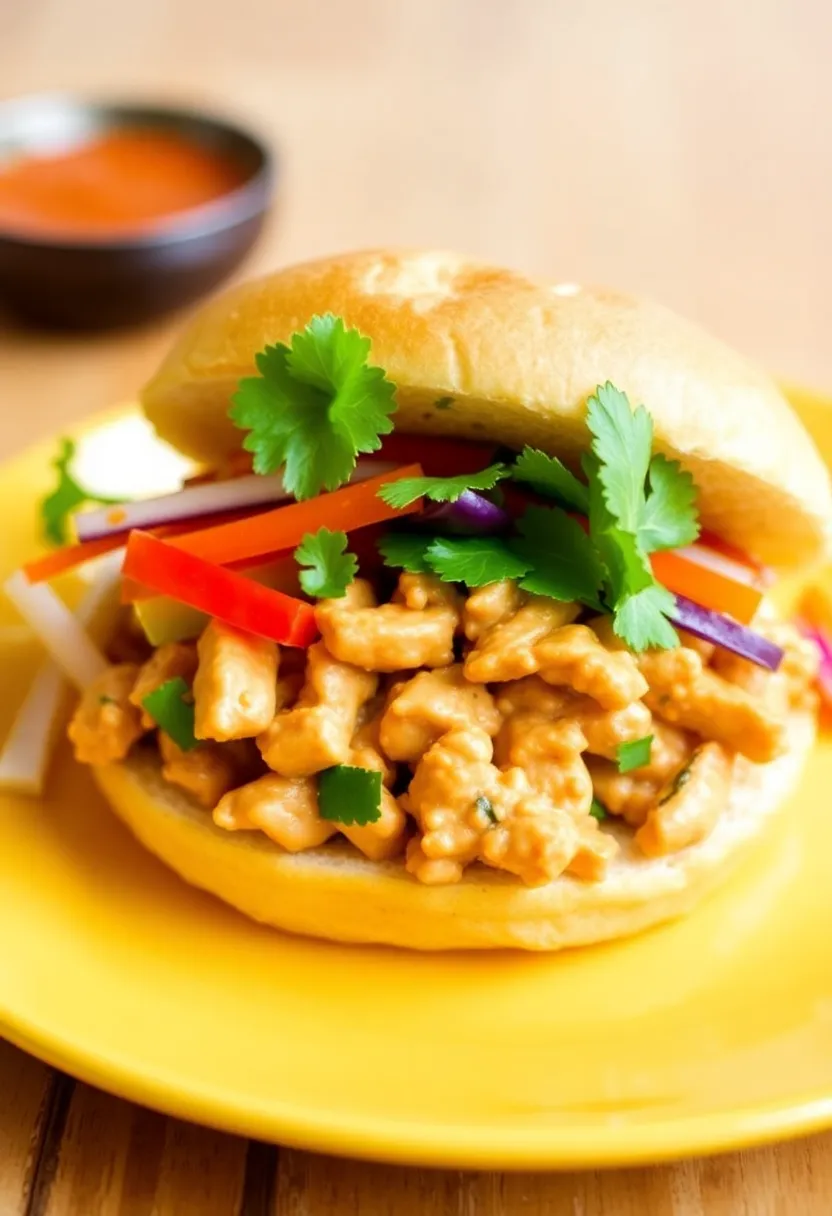 25 French Bread Sandwich Recipes For Lunch Or Dinner 6 25 French Bread Sandwich Recipes For Lunch Or Dinner - 6. Thai Peanut Chicken