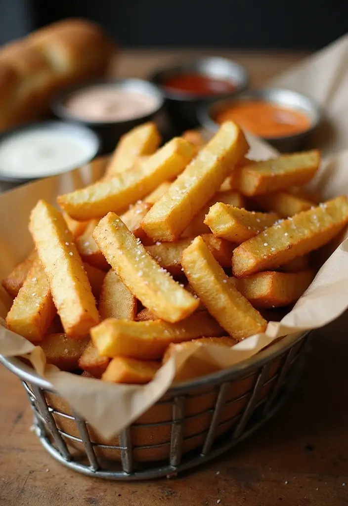 25 French Fries Recipes Crispy And Irresistible 1 25 French Fries Recipes Crispy And Irresistible - 1. Classic French Fries