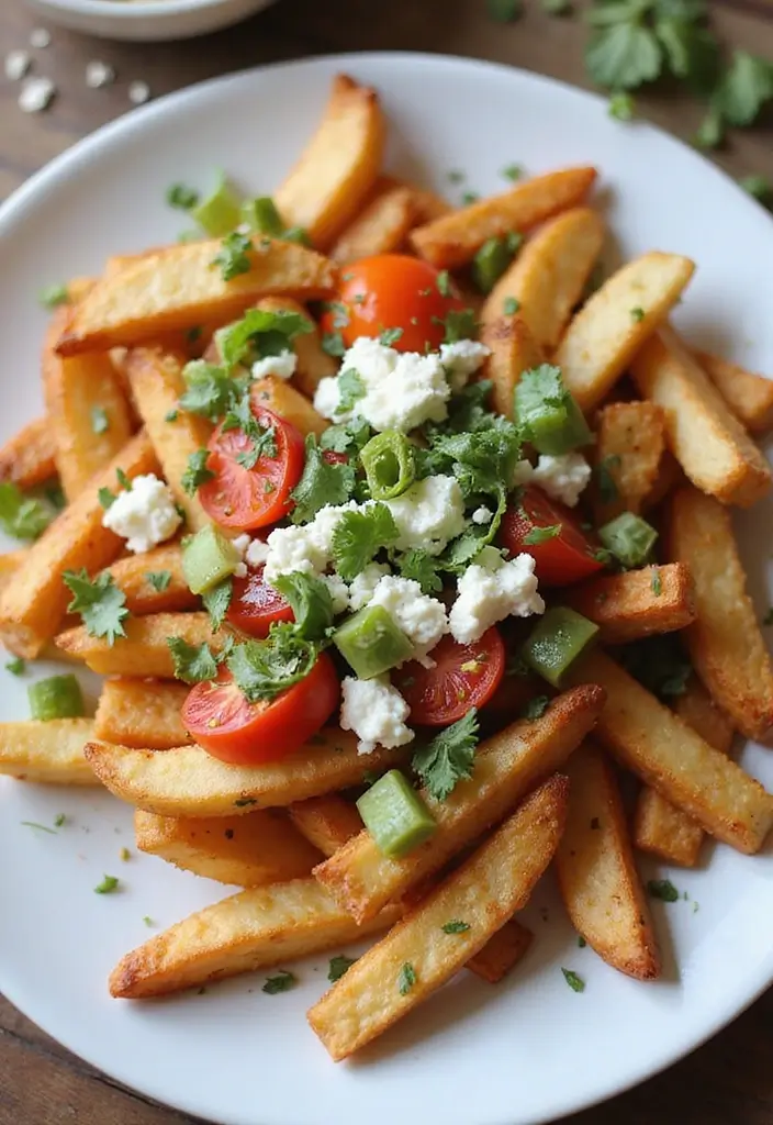 25 French Fries Recipes Crispy And Irresistible 13 25 French Fries Recipes Crispy And Irresistible - 13. Greek Fries