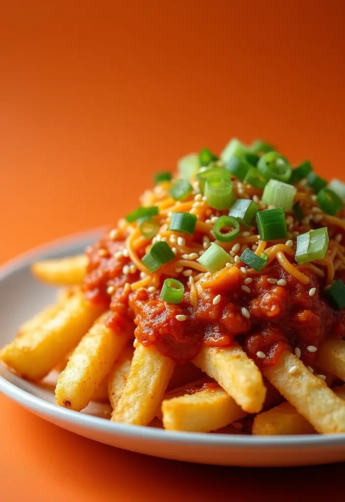 25 French Fries Recipes Crispy And Irresistible 15 25 French Fries Recipes Crispy And Irresistible - 15. Kimchi Fries