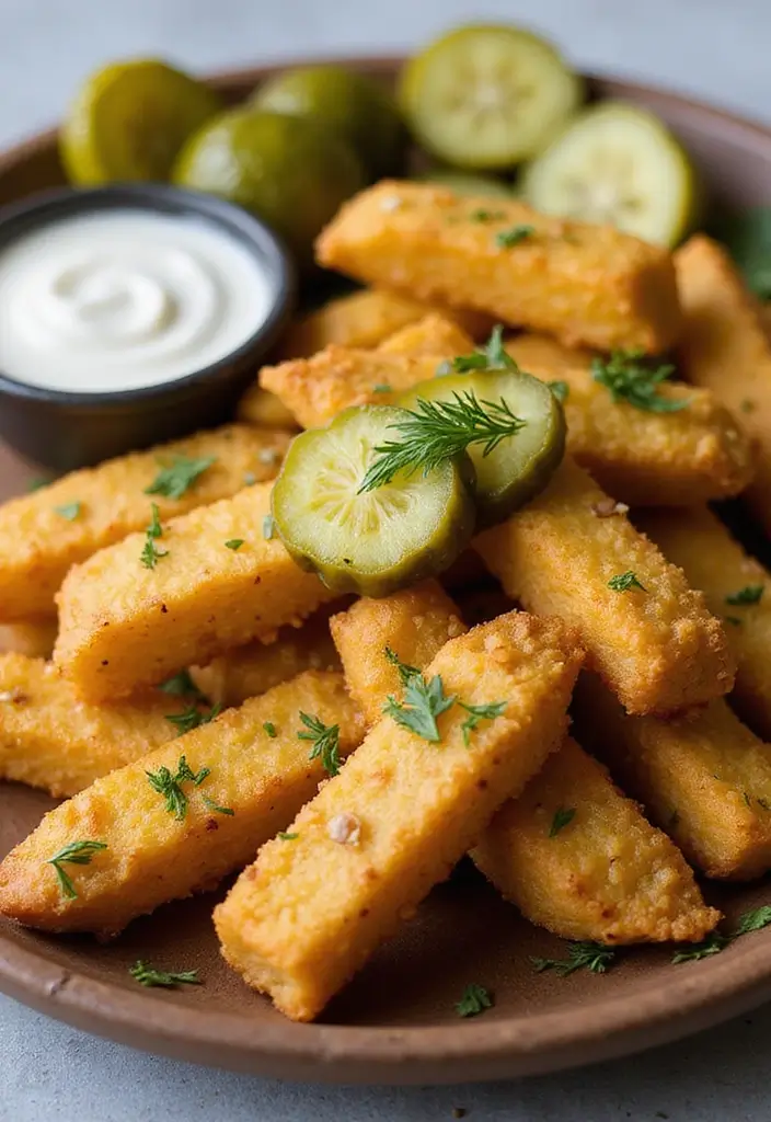 25 French Fries Recipes Crispy And Irresistible 19 25 French Fries Recipes Crispy And Irresistible - 19. Pickle Fries