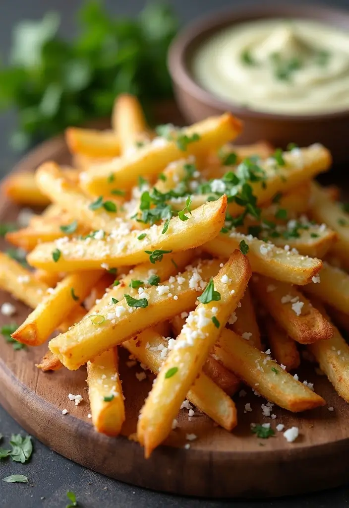 25 French Fries Recipes Crispy And Irresistible 2 25 French Fries Recipes Crispy And Irresistible - 2. Garlic Parmesan Fries