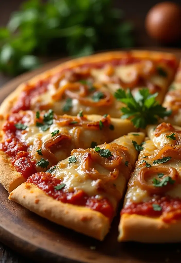 25 French Onion Baked Chicken Recipes For Family Dinners 15 25 French Onion Baked Chicken Recipes For Family Dinners - 15. French Onion Chicken Pizza