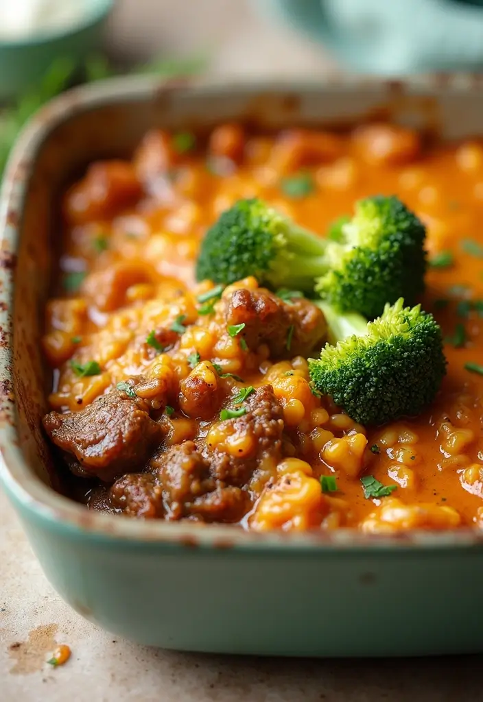 25 French Onion Beef And Rice Recipes Comfort Food Favorites 10 25 French Onion Beef And Rice Recipes Comfort Food Favorites - 10. Cheesy French Onion Beef and Rice Bake with Broccoli