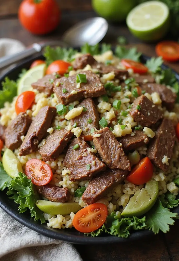 25 French Onion Beef And Rice Recipes Comfort Food Favorites 12 25 French Onion Beef And Rice Recipes Comfort Food Favorites - 12. French Onion Beef and Rice Salad