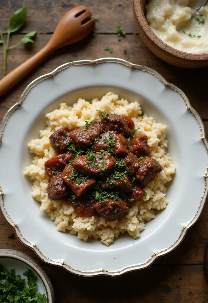 25 French Onion Beef And Rice Recipes Comfort Food Favorites 23 25 French Onion Beef And Rice Recipes Comfort Food Favorites - 23. French Onion Beef and Rice Pilaf