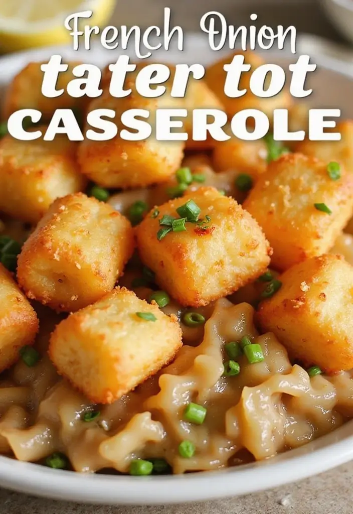 25 French Onion Casserole Recipes Cheesy And Cozy 17 25 French Onion Casserole Recipes Cheesy And Cozy - 17. French Onion Tater Tot Casserole