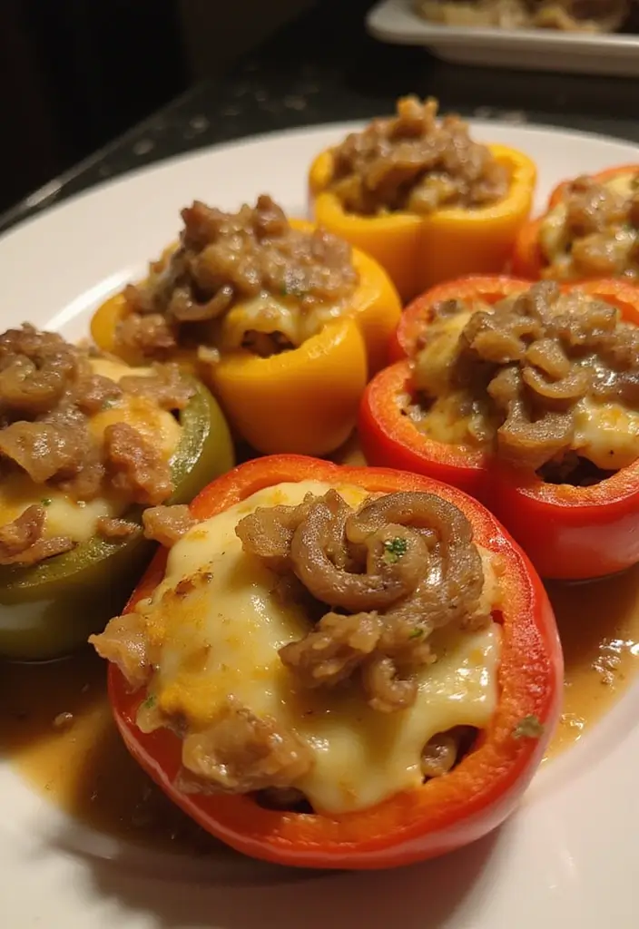 25 French Onion Casserole Recipes Cheesy And Cozy 7 25 French Onion Casserole Recipes Cheesy And Cozy - 7. French Onion Stuffed Peppers