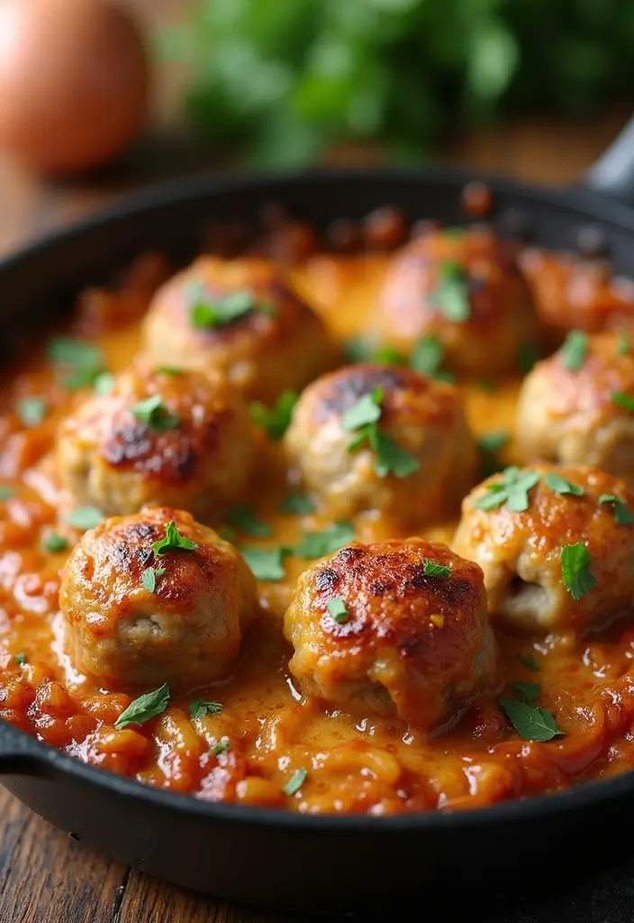 25 French Onion Casserole Recipes Cheesy And Cozy 9 25 French Onion Casserole Recipes Cheesy And Cozy - 9. French Onion Meatball Casserole