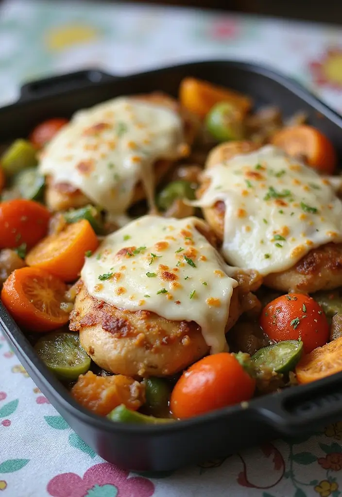 25 French Onion Chicken Casserole Recipes To Try Tonight 10 25 French Onion Chicken Casserole Recipes To Try Tonight - 10. French Onion Chicken Casserole with Veggies