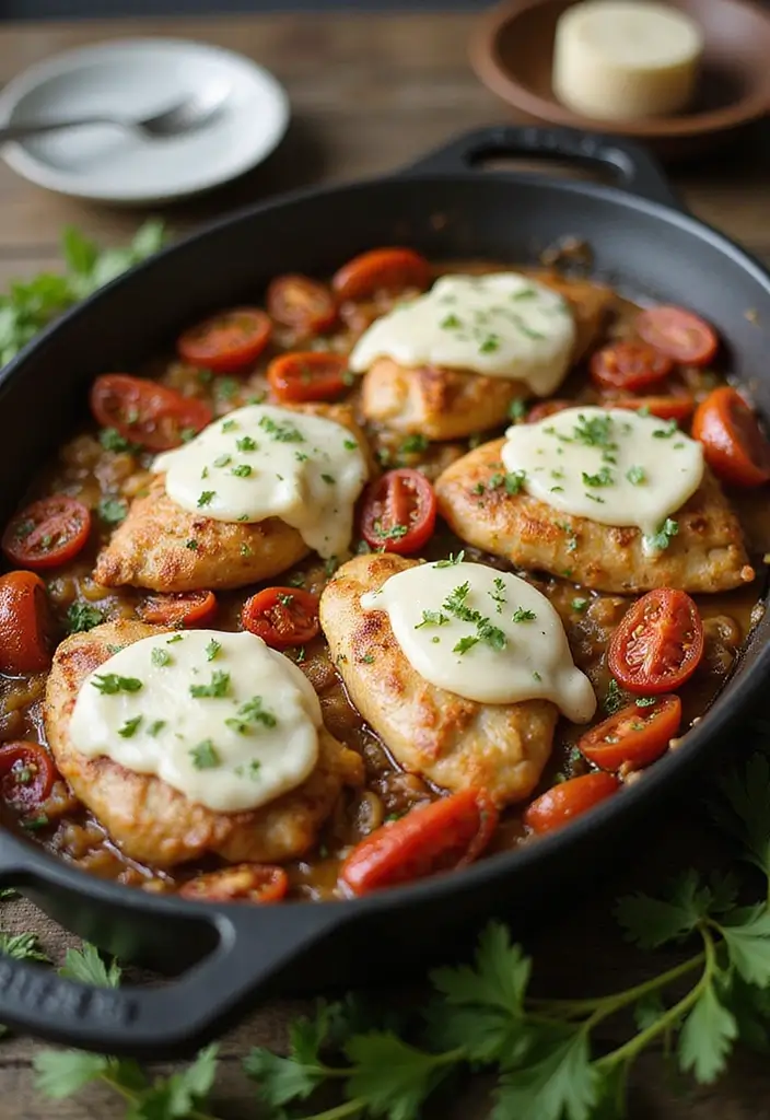 25 French Onion Chicken Casserole Recipes To Try Tonight 15 25 French Onion Chicken Casserole Recipes To Try Tonight - 15. French Onion Chicken Casserole with Sun-Dried Tomatoes
