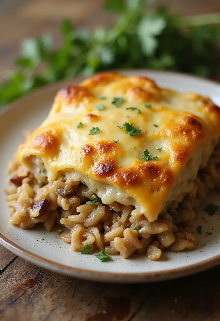 25 French Onion Chicken Casserole Recipes To Try Tonight 5 25 French Onion Chicken Casserole Recipes To Try Tonight - 5. French Onion Chicken Casserole with Wild Rice