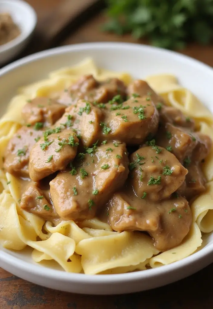 25 French Onion Chicken Recipes Juicy And Flavor Packed 21 25 French Onion Chicken Recipes Juicy And Flavor Packed - 21. French Onion Chicken Stroganoff