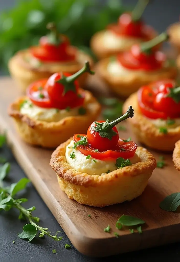 25 French Puff Pastry Recipes Savory Party Favorites 10 25 French Puff Pastry Recipes Savory Party Favorites - 10. Roasted Red Pepper and Hummus Puff Bites
