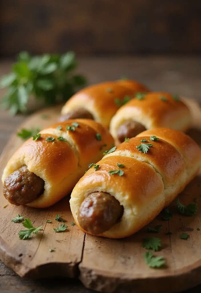25 French Puff Pastry Recipes Savory Party Favorites 2 25 French Puff Pastry Recipes Savory Party Favorites - 2. Spicy Sausage Rolls