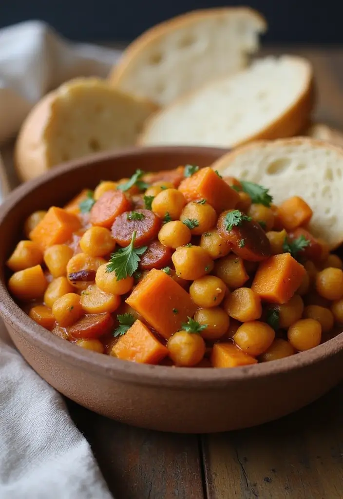 25 French Sweet Potato Recipes Healthy And Flavorful 16 25 French Sweet Potato Recipes Healthy And Flavorful - 16. Sweet Potato and Chickpea Stew