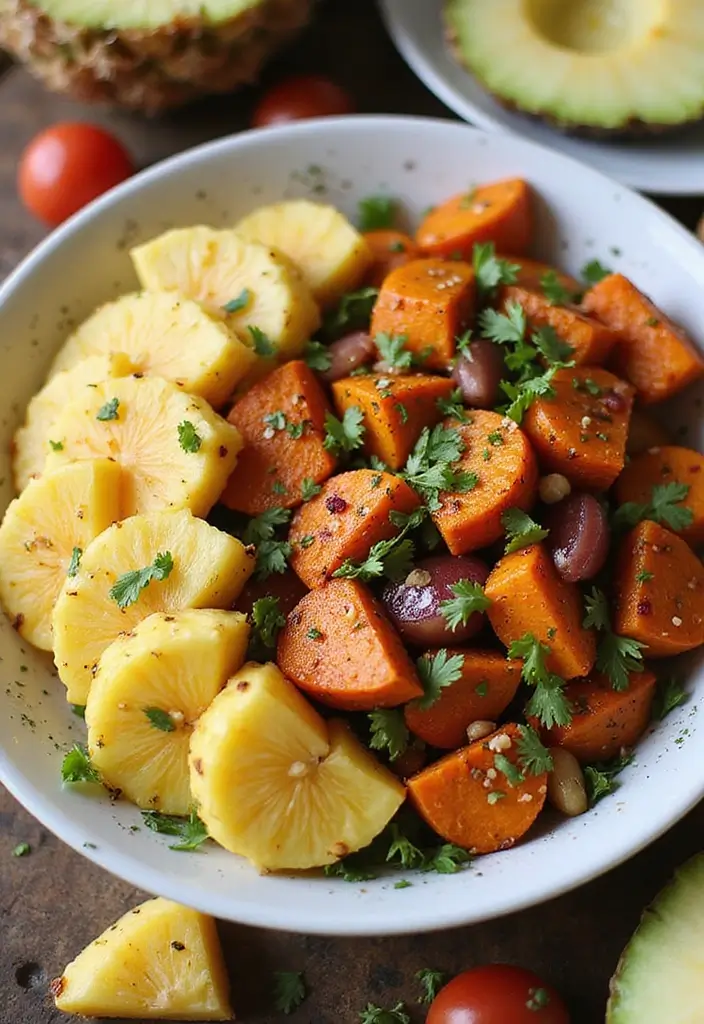 25 French Sweet Potato Recipes Healthy And Flavorful 18 25 French Sweet Potato Recipes Healthy And Flavorful - 18. Sweet Potato and Pineapple Salad