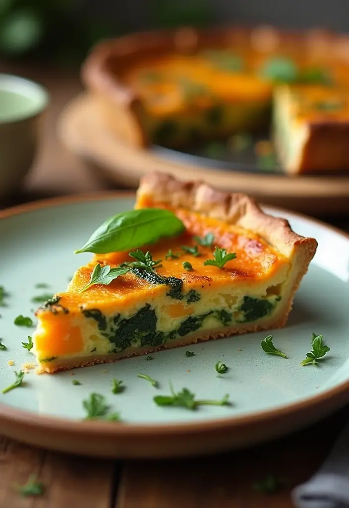 25 French Sweet Potato Recipes Healthy And Flavorful 8 25 French Sweet Potato Recipes Healthy And Flavorful - 8. Sweet Potato and Spinach Quiche