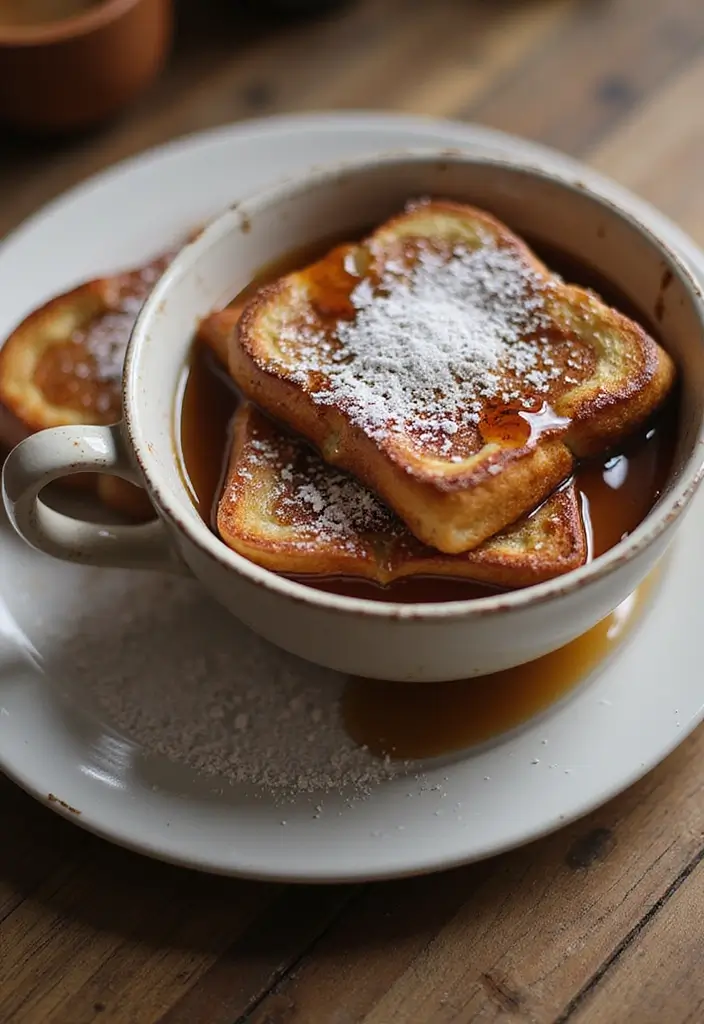 25 French Toast In A Mug Recipes Quick And Easy 1 25 French Toast In A Mug Recipes Quick And Easy - 1. Classic Cinnamon French Toast