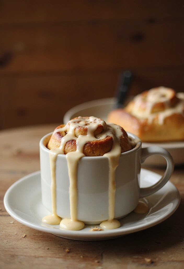 25 French Toast In A Mug Recipes Quick And Easy 13 25 French Toast In A Mug Recipes Quick And Easy - 13. Cinnamon Roll French Toast