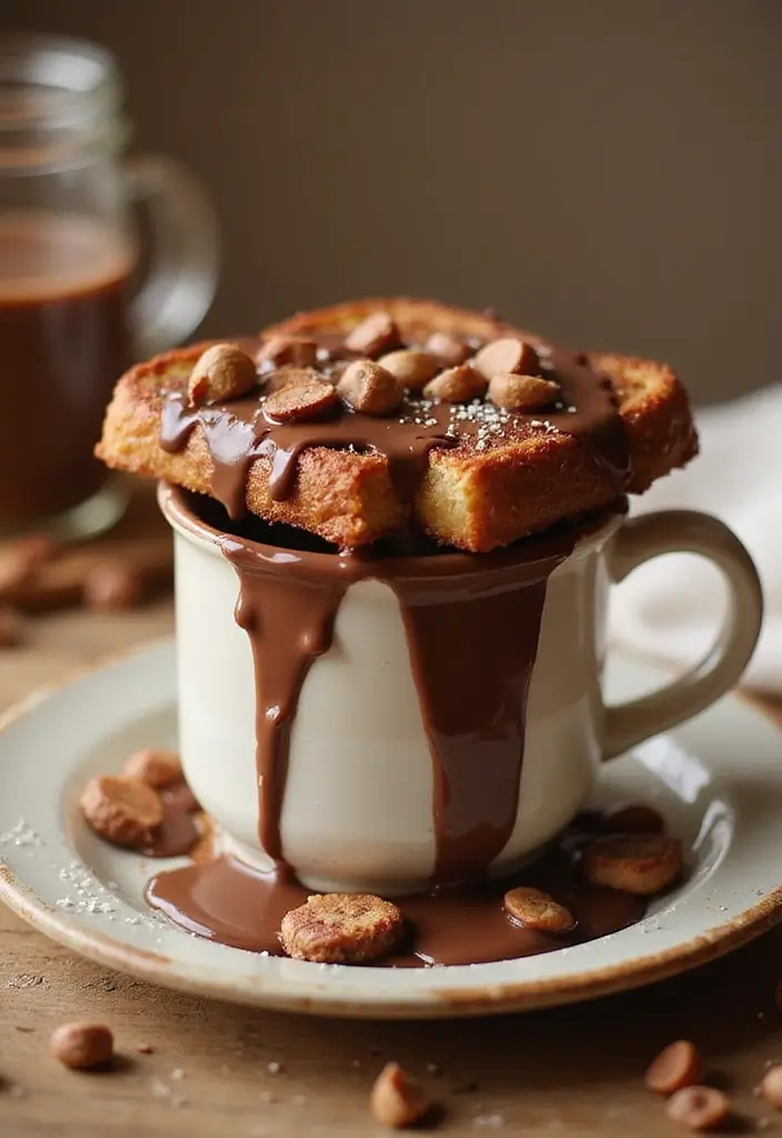 25 French Toast In A Mug Recipes Quick And Easy 16 25 French Toast In A Mug Recipes Quick And Easy - 16. Nutella French Toast