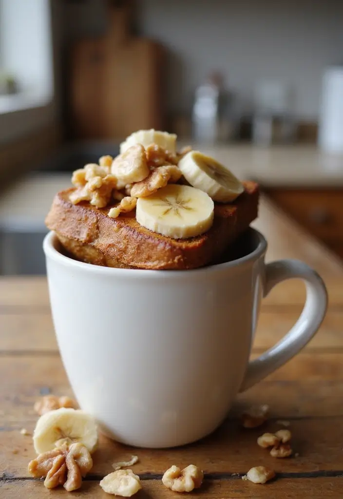 25 French Toast In A Mug Recipes Quick And Easy 2 25 French Toast In A Mug Recipes Quick And Easy - 2. Banana Bread French Toast