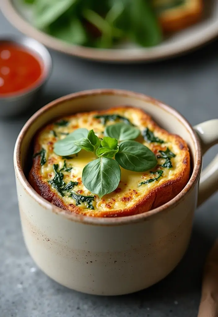 25 French Toast In A Mug Recipes Quick And Easy 5 25 French Toast In A Mug Recipes Quick And Easy - 5. Savory Spinach and Cheese French Toast