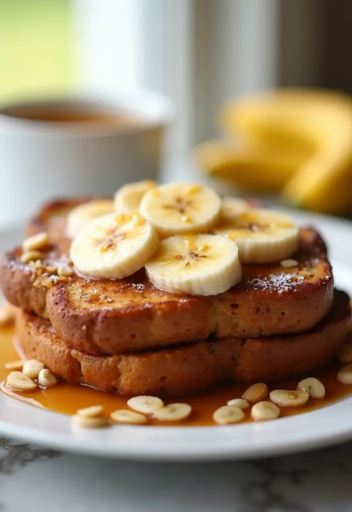 25 French Toast Recipes Easy And Delicious For Busy Days 10 25 French Toast Recipes Easy And Delicious For Busy Days - 10. Nutty Banana French Toast