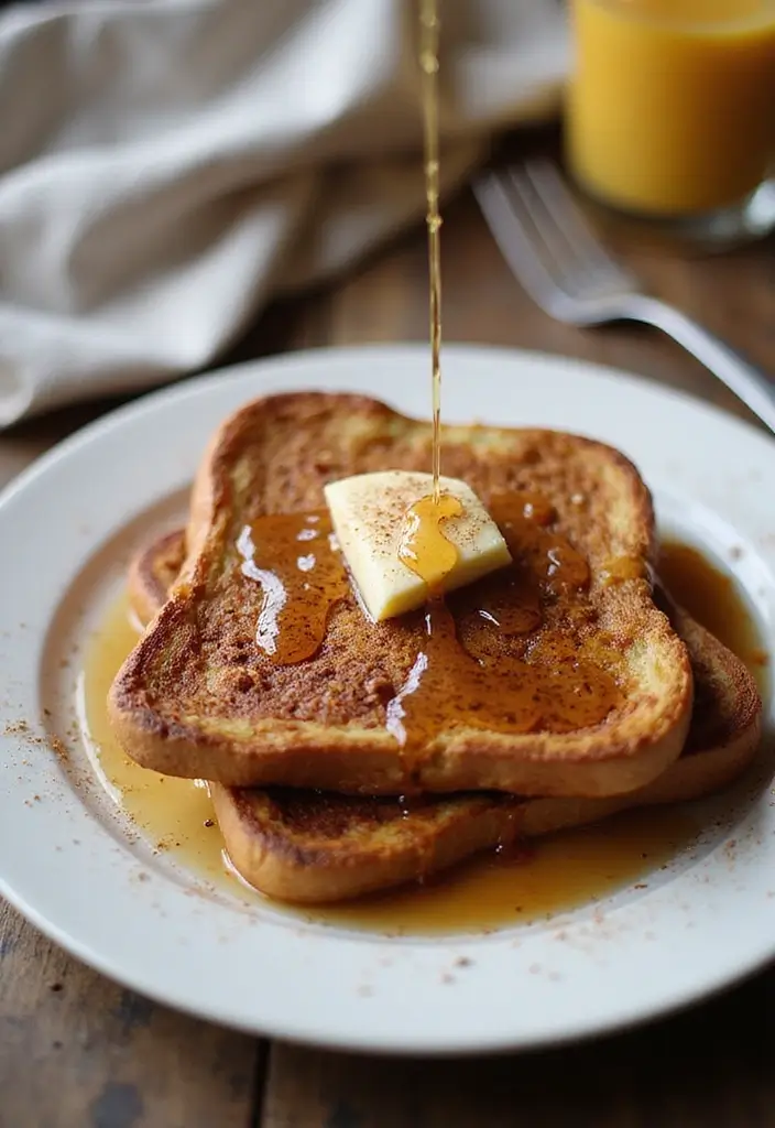 25 French Toast Recipes Easy And Delicious For Busy Days 16 25 French Toast Recipes Easy And Delicious For Busy Days - 16. Vegan French Toast with Maple Syrup