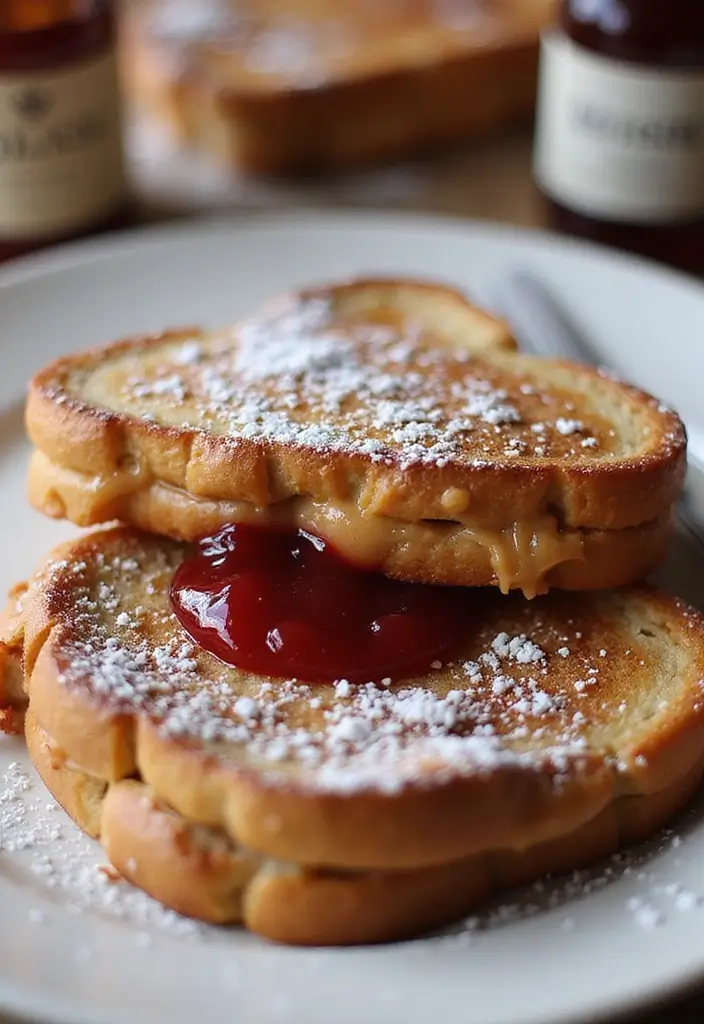 25 French Toast Recipes Easy And Delicious For Busy Days 18 25 French Toast Recipes Easy And Delicious For Busy Days - 18. Peanut Butter and Jelly French Toast