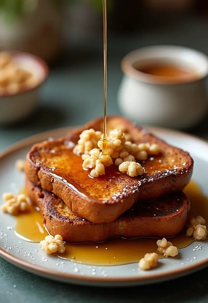 25 French Toast Recipes Easy And Delicious For Busy Days 24 25 French Toast Recipes Easy And Delicious For Busy Days - 24. Vegan French Toast with Maple Walnut Topping