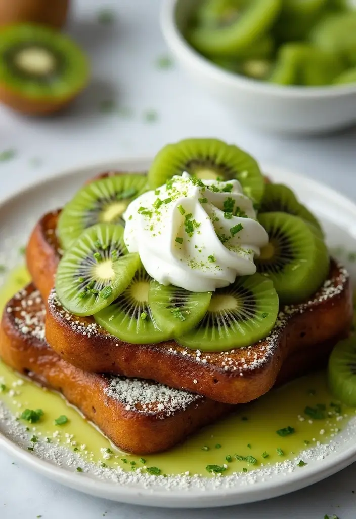 25 French Toast Recipes Easy And Delicious For Busy Days 9 25 French Toast Recipes Easy And Delicious For Busy Days - 9. Matcha French Toast