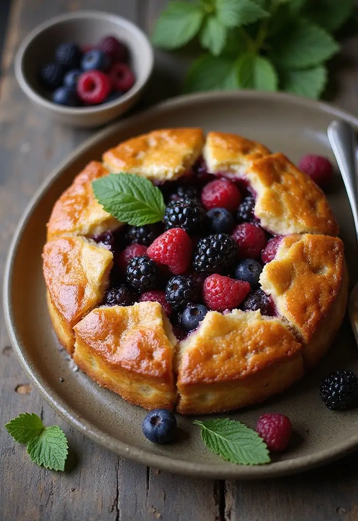 25 Healthy French Recipes: Light But Delicious 24 25 Healthy French Recipes: Light But Delicious - 24. Clafoutis with Berries