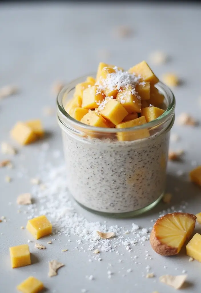 25 Healthy French Recipes: Light But Delicious 8 25 Healthy French Recipes: Light But Delicious - 8. Chia Seed Pudding with Coconut