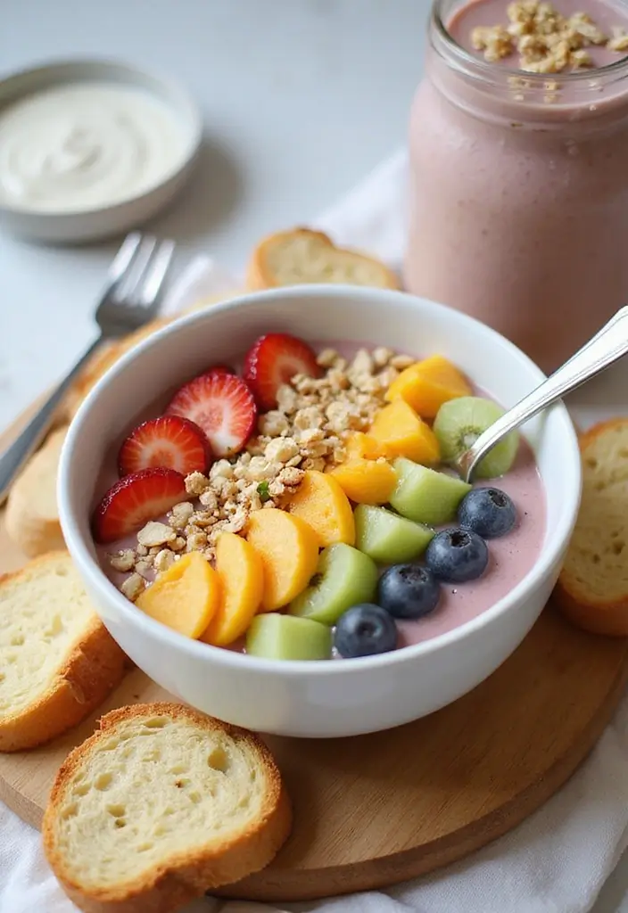 25 Recipes Using French Bread: Easy And Tasty 14 25 Recipes Using French Bread: Easy And Tasty - 14. French Bread Smoothie Bowl