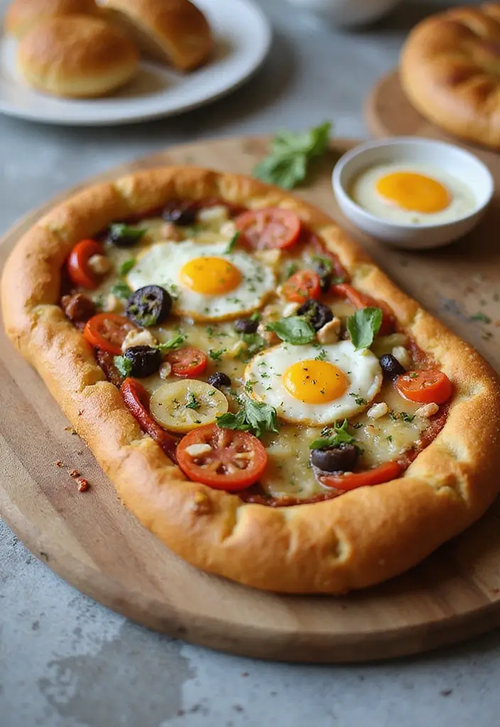25 Recipes Using French Bread: Easy And Tasty 19 25 Recipes Using French Bread: Easy And Tasty - 19. French Bread Breakfast Pizza